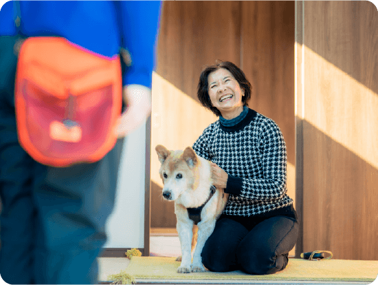 訪問介護の様子01