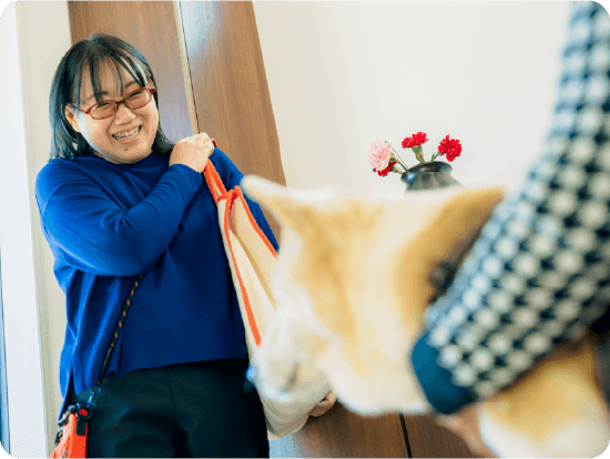 訪問介護の様子02